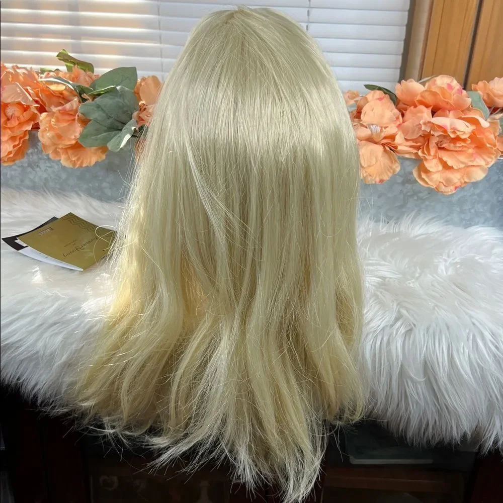 Medium Long Blonde Wig NWT